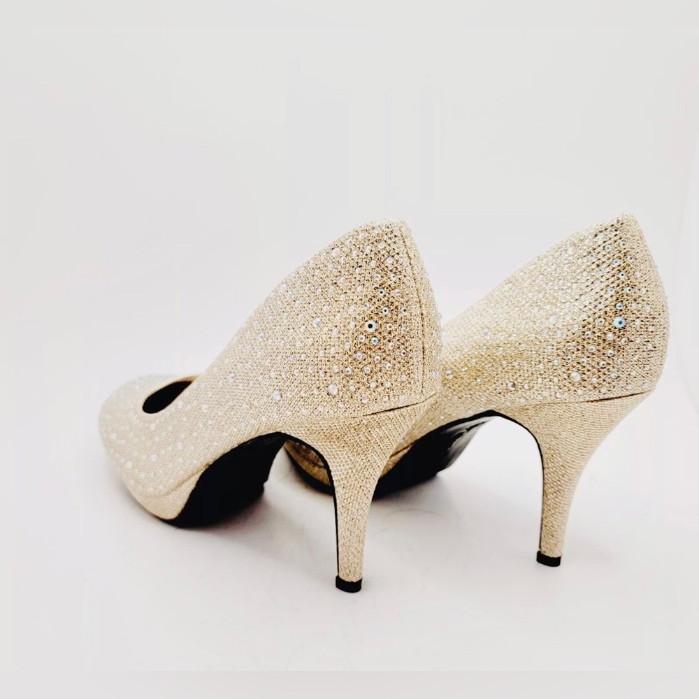 Glittery Rhinestone Heels - Picture 2 of 9
